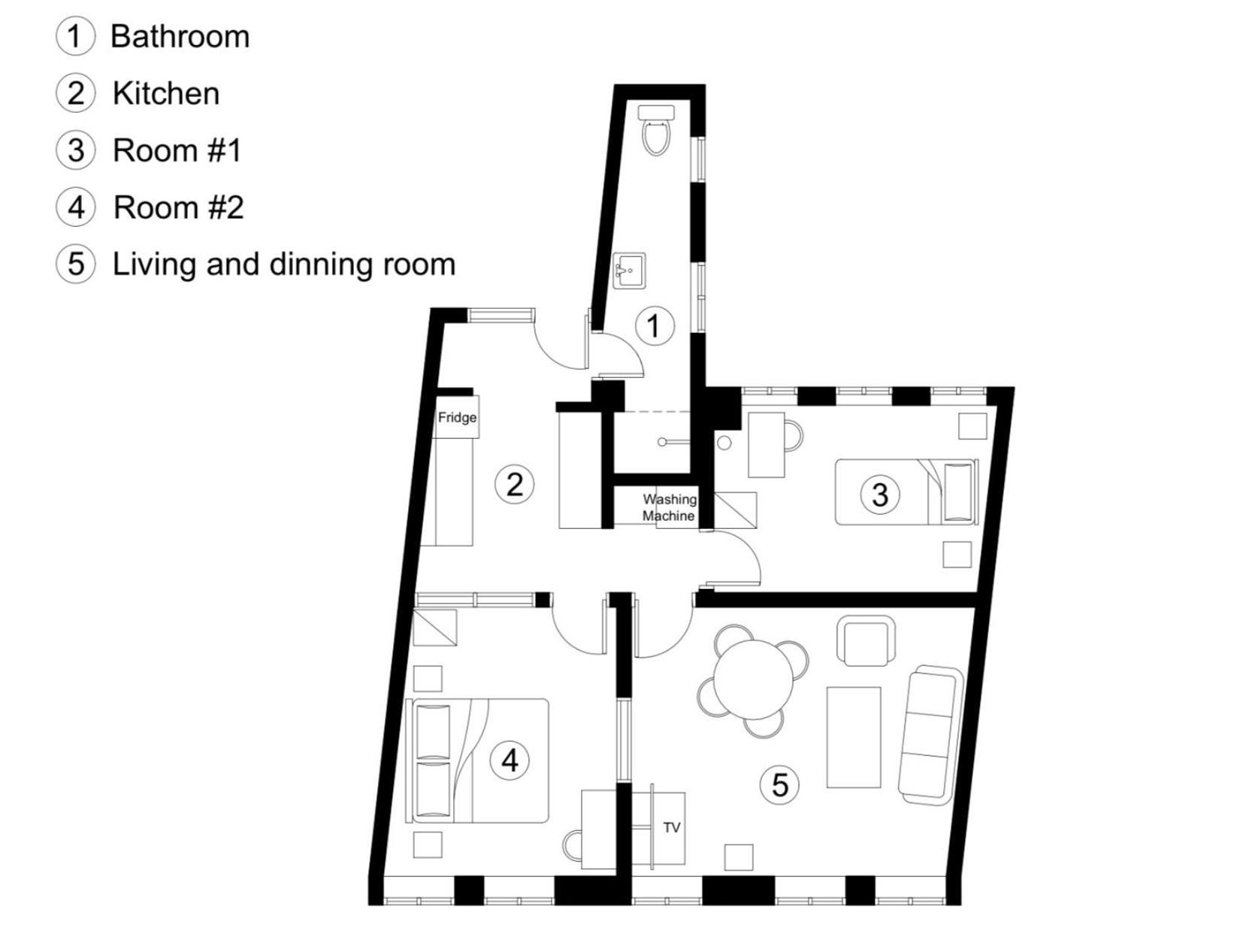 Apartmán Brooklyn Penthouse Kodaň Exteriér fotografie